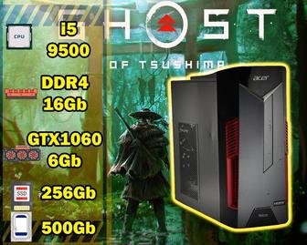 i5 9500/ 16Gb Компьютер Игровой ПК с GTX1060 Valorant, Arena Breako