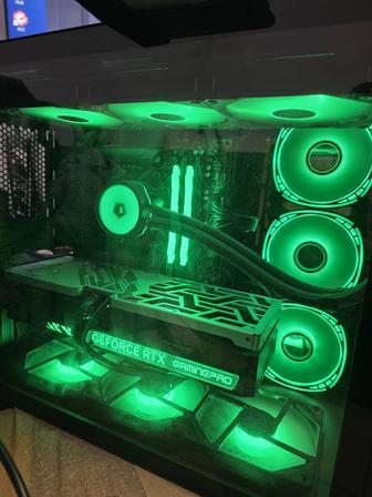 Игровой компьютер ryzen 7 9800 x3d 32gb ddr5 6400г, ssd 1tb m2 kingston, ви