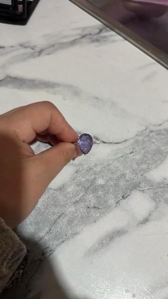 Продам кольцо серебро камень Топаз