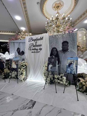 Баннер / Фотозона / Оформление
Свадеб / Гендер Пати / Кыз Узату / Кудалык