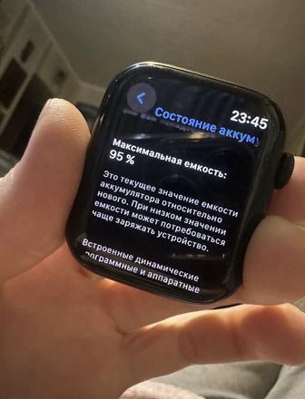 Apple Watch Series
8 - 45mm, цвет Midnight. C коробкой.