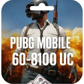 UC в PUBG Mobile донат по id 60-8100