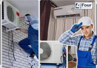 Установка кондиционера