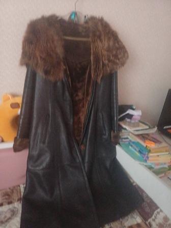 Натур дубленка