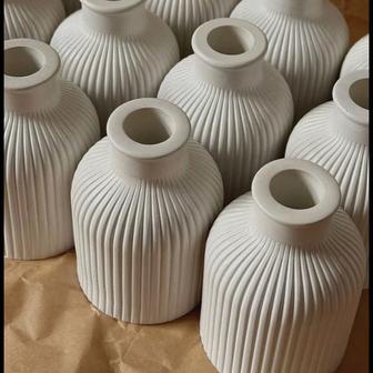 Декор посуды из гипса