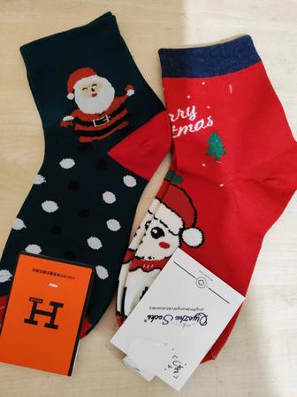 Новогодние носки