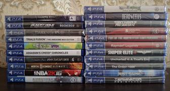 Игры на дисках для приставки Playstation 4 PS4 PS5