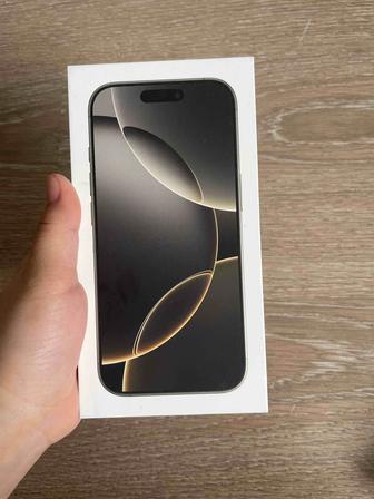 iPhone 16 pro Natural Titanium 256 gb