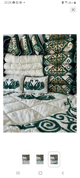 Комплект көрпе с подушками