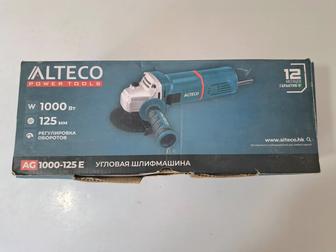 Продам болгарку Alteco (125 мм, регулировка оборотов)