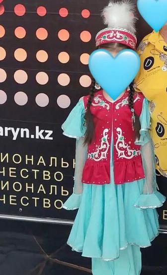 На прокат национальный костюм платье камзол саукеле брюки