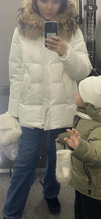 Куртка с натуральным мехом