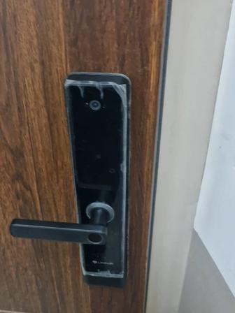 Установка смарт замок