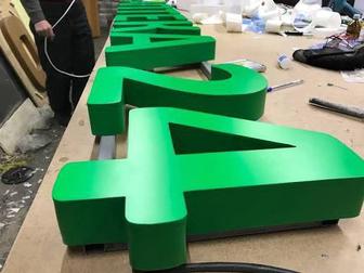 Рекламное агентство, вывески, объемные буквы, световые короба, скульптуры