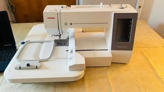 Продам вышивальную машинку Janome memory craft 550E плюс с ноутбуком