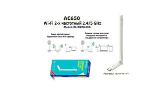 Wi-Fi адаптер LB-Link BL-WDN650A. Новые