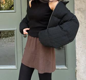 Юбка на зиму тренд