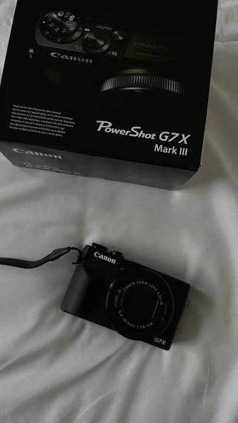 Canon PowerShot G7 X Mark III Кожаный чехол (4K, Mic Input)