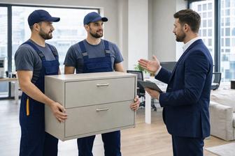 Помощь грузчиков при переезде