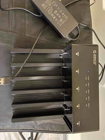 Док станция ORICO 6558US3-C Five Bay SATA HD/SSD