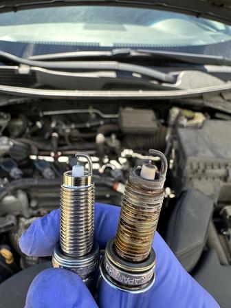 Замена свечей зажигания, замена катушек!