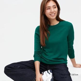 Свитер Uniqlo из мягкой шерсти мериноса