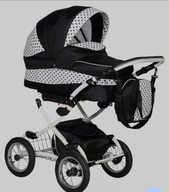 Коляска с двумя блоками