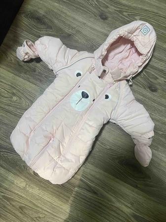 Продам зимний комбинезон crocid 62-68