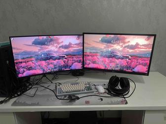 Продам два монитора 27 дюймов 165 Гц и 75 Гц