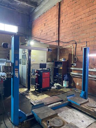 Аппарат подъемник компьютер развальный станок развал схождения