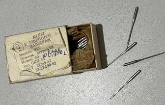 Иглы для машинок 1022 кл, 97кл для оверлоков