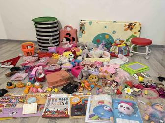 Пакеты с вещами для девочек 4-6 лет, для мальчиков 5-7 лет , игрушки пакет