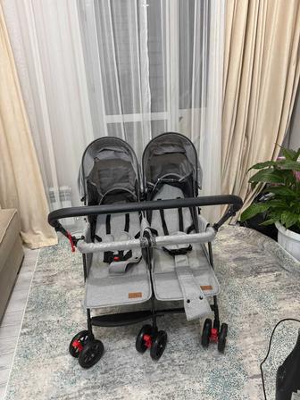 Прогулочная коляска для двойни или погодок