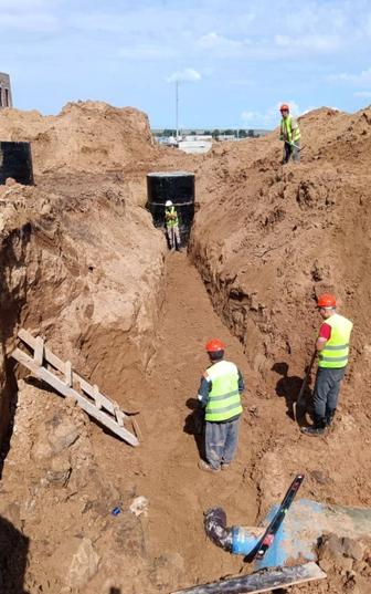 Септик под ключ, Врезка Водопровода