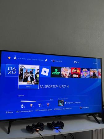 Пс4 слим и 17 игр