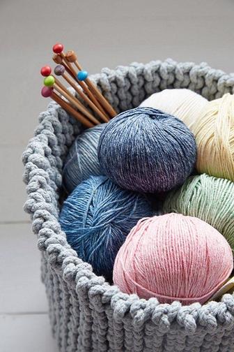 Обучаю вязанию.