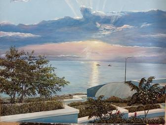 ,,Вечерний спуск г. Актау