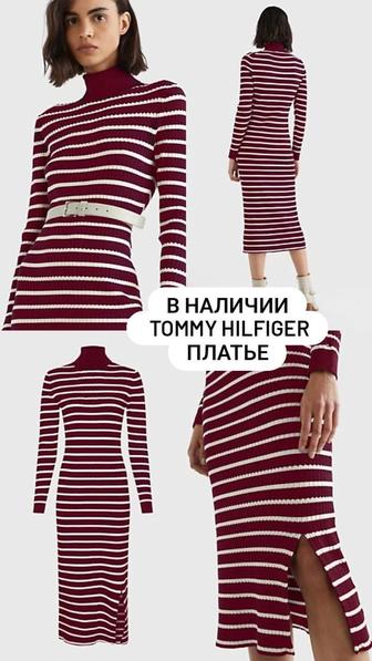 Шикарное новое теплое платье Tommy Hilfiger оригинал