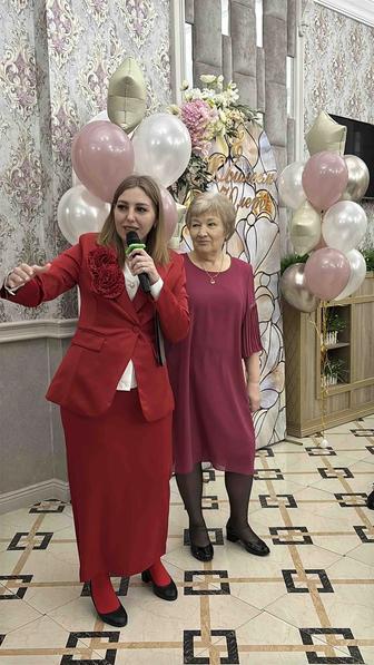 Ведущая на ваше мероприятие свадьбы, день рождения, корпоративы.