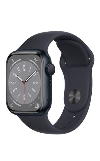 Смарт-часы Apple изWatch Series 8 41 мм Aluminum черный Midnight