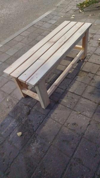 Лавочки, столы, качели, песочницы, кашпо