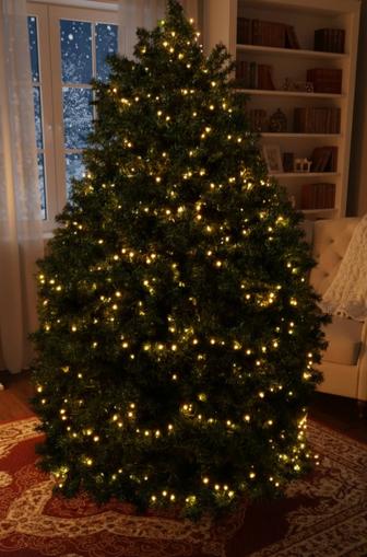 Новогодние ёлки.