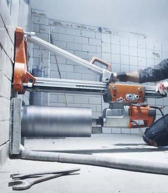 Сверление отверстий в бетоне