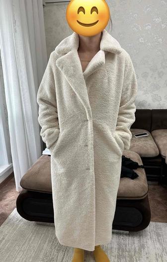 Шубка Тедди от Lichi в молочном оттенке