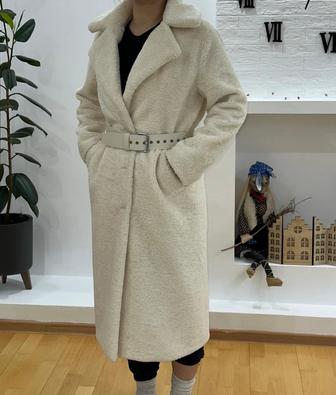 Шубка Тедди от Lichi в молочном оттенке