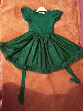 Платье елочки для девочки рост 110