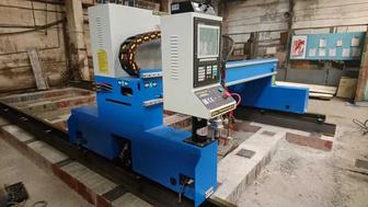 Мостовая плазма с ЧПУ 2000х6000 мм. Источник 200А