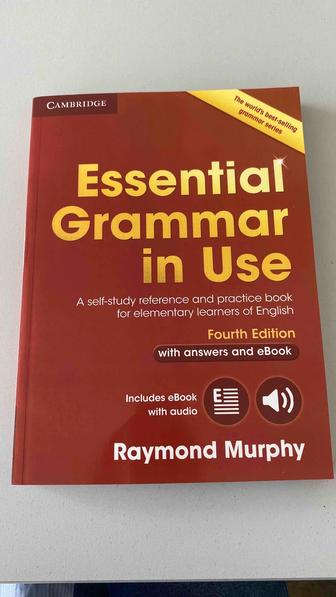 Продам книгу Murphy Essential Grammar in Use 4th edition with answers