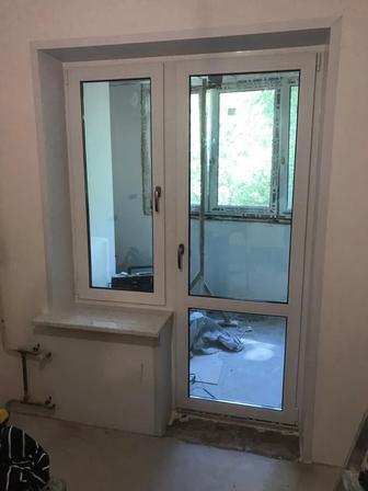 Пластиковые окна, двери, витражи, перегородки балконы от производителя