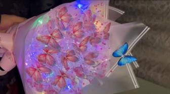 Букеты из бабочек